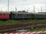 Ein DB Umbauwagen Dreiachser der Museumseisenbahn Hanau am 03.05.14 beim Lokschuppenfest 