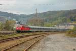 GfF 111 200-2 mit NX-Ersatzzug RB48 in Wuppertal Steinbeck, am 29.04.2021.