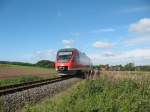 Die Baumbergebahn Mnster Coesfeld bei Havixbeck 18.09.10