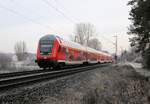 RE 2 kommt hier am 28.12.2019 auf dem Weg nach Düsseldorf um 10.59 Uhr durch die Bauernschaft Lengerich Schollbruch.