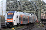 RRX 462 030 als RE 5 nach Koblenz unterwegs für National Express bei der Einfahrt in den Kölner Hbf.