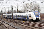 NXG 356 (442 356-3) als RE 7 nach Krefeld Hbf. bei der Einfahrt in Hamm(Westfl.) 29.11.2018