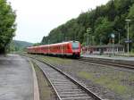 RE 17  Sauerland-Express  (Kassel - Hagen). Brilon Wald. 07.06.2012.