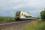 Am späten Nachmittag des 15.06.2020 fuhr der Freiburger 1462 002-5 als RB (Basel Bad Bf - Freiburg (Brsg) Hbf) nördlich von Hügelheim über die Rheintalbahn durchs