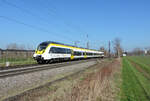 Denzlingen - 8 März 2024 : 8442 201 an der S2 (88333) von Bleibach nach Freiburg.