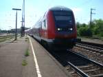 RegionalExpress 4712 von Konstanz nach Karlsruhe Hauptbahnhof, hier bei der Ausfahrt aus Rastatt. Aufgenommen am 11.05.08