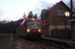 DB Regio Shuttle 650 023 mit Schwestereinheit standen am 4.12.09 zur Rckfahrt in Richtung Wendlingen bereit.