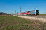 RE 59384 von Nürnberg Hbf nach Sonneberg bei Kleingründlach, 21.03.2019