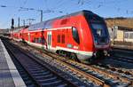 445 052-7 erreicht am 17.11.2018 als RE54 (RE4620) von Bamberg nach Frankfurt(Main) Hauptbahnhof den Würzburger Hauptbahnhof.