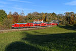 Nach Abschluss der Elektrifizierung sind die Einsätze der Baureihe 245 vor den RegionalExpress-Zügen von und nach Memmingen ebenfalls Geschichte.