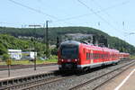 DB 440 302-8  Haigenbchach  als RB 58032 von Bamberg nach Schlchtern, am 04.06.2023 in Gemnden (Main).