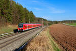 440 005 als RE 58226 (Nürnberg Hbf - Würzburg Hbf) bei Hagenbüchach, 30.03.2021