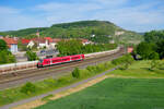 440 323 DB Regio als RB 58060 (Bamberg - Sterbfritz) bei Retzbach-Zellingen, 01.06.2021 