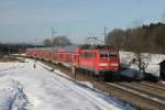 111 027-9 RE Mnchen - Salzburg bei bersee am 06.02.2011