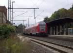 Kleines DoSto-Comeback auf der Frankenwaldbahn! Mit dem Zugpaar RB 70440 und RB 70441 (Naumburg - Bamberg und zurck) verirrte sich am 9.
