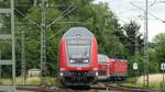 Kurz vor Eschhofen trifft die Main-Lahn Bahn auf die Strecke Gießen - Koblenz.