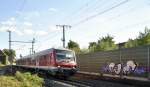 Wittenberger Steuerwagen auf dem Weg von Lehrte nach Hannover, am 01.10.2013