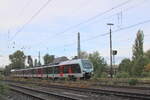 VIAS ET 25 2212 (94 80 1429 019-1 D-VIASR) als VIA 89678 von Krefeld Hbf nach Duisburg-Hochfeld Süd, am 08.10.2024 in Krefeld-Linn.