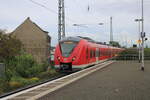 DB 1440 221 als RB 10321 von Duisburg Hbf nach Aachen Hbf, am 08.10.2024 in Krefeld-Linn.