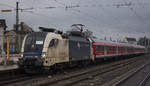 Nur 2 Tage verirrte sich ein Wiener Lokalbahn Taurus auf die Ersatzgarnituren von National Express. 
Aufgenommen wurde einer der Ersatzzüge mit genau dieser Lok in Solingen am 04.01.16.