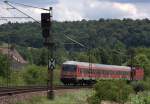 RE 18410 durchfhrt am 15.07.2012  gegen 13:23 Uhr Niederau, aus  Dresden kommend nach Cottbus Hbf.