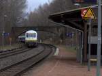 RE 6  der MRB nach Leipzig durchfährt Chemnitz Borna.19.03.2016  13:33 Uhr.