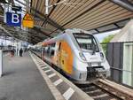 abellio 9442 103 als RB 74548 nach Eisenach, am 20.05.2021 in Erfurt Hbf.