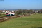 VT 65 (95 80 0650 565-4 D-VBG) unterwegs auf der S9 Bruchsal-Mühlacker. Aufgenommen am 09.03.2014 bei Heidelsheim.