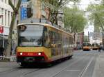 AVG Stadtbahnwagen 859 am 25.04.15 in Karlsruhe 