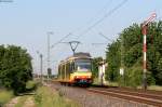 855 als S41 nach KA-Tullastraße an der Bk Basheide 22.5.15