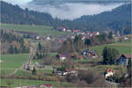 Ein weiter Blick ins obere Murgtal -     Von einem Aussichtspunkt über Klosterreichenbach geht der Blick das Murgtal hinunter bis nach Röt.