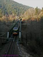 Forbach-Holdereckbrcke AVG909 S41=Freudenstadt
Murgtal
29.12.2008