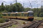 Ein Zug der S41 aus Freudenstadt Hbf erreicht Rastatt. 16.07.2009