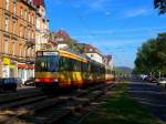 Tw 814 + Tw 8?? als S5 nach Knielingen. Aufgenommen am 23.9.2009