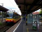 Tw 898 + Tw ??? fahren als Traktion in den Rastatter Bahnhof ein. Aufgenommen am 17.10.2009