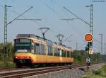 917 und 863 als S41 nach Freudenstadt Hbf am Evsg Forchheim 24.8.09