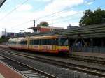 Tw 820 steht als S9 in Bretten. Aufgenommen am 28.8.2009