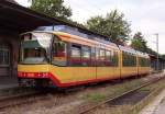 Zweisystemzug 900 der AVG als S 41 am 04.08.2005 in Freudenstadt Hbf.