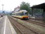 2005-08-18  Bf Freudenstadt Hbf  Wagen 841 der AVG nach Karlsruhe