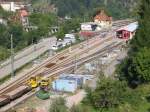 Bahnhof Forbach (Schwarzwald) am 23.09.2005.