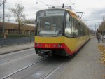 Tw 921 und der vordere Tw 890 am 04.11.2010 als S41 vom Murgtal nach Karlsruhe Tullastrasse.