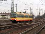 19.01.2011: Wagen 831 rangiert im Karlsruher Hbf.