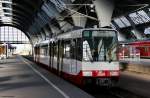 Bild 4500: Tw 836 als S31 nach Forbach (Schwarzwald) in Karlsruhe Hbf 23.5.11