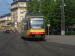 Tw 887 am 26.05.2011 als S4 von Karlsruhe nach Bauerbach.