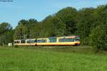 Der jngste der Karlsruher S-Bahn Fahrzeuge ist Wagen 922.