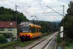 TW 856 im neuen Look kurz vor Kleinsteinbach am 31.08.2012.