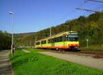 An der Einfahrt in den Busenbacher Bahnhof konnte am 31.10.2013 Tw 578 als S 20079 nach Ittersbach auf den Chip gebannt werden. 