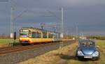 Tw 903 und 880  Rizziebahn  als S41 nach Freudenstadt Hbf bei Forchheim 7.1.14