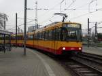 VBK Stadtbahn Wagen 567 am 04.12.14 in Karlsruhe Albtalbahnhof 