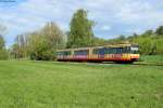 TW 805 als S32 nach Menzingen bei Oberöwisheim, 26.04.2015.